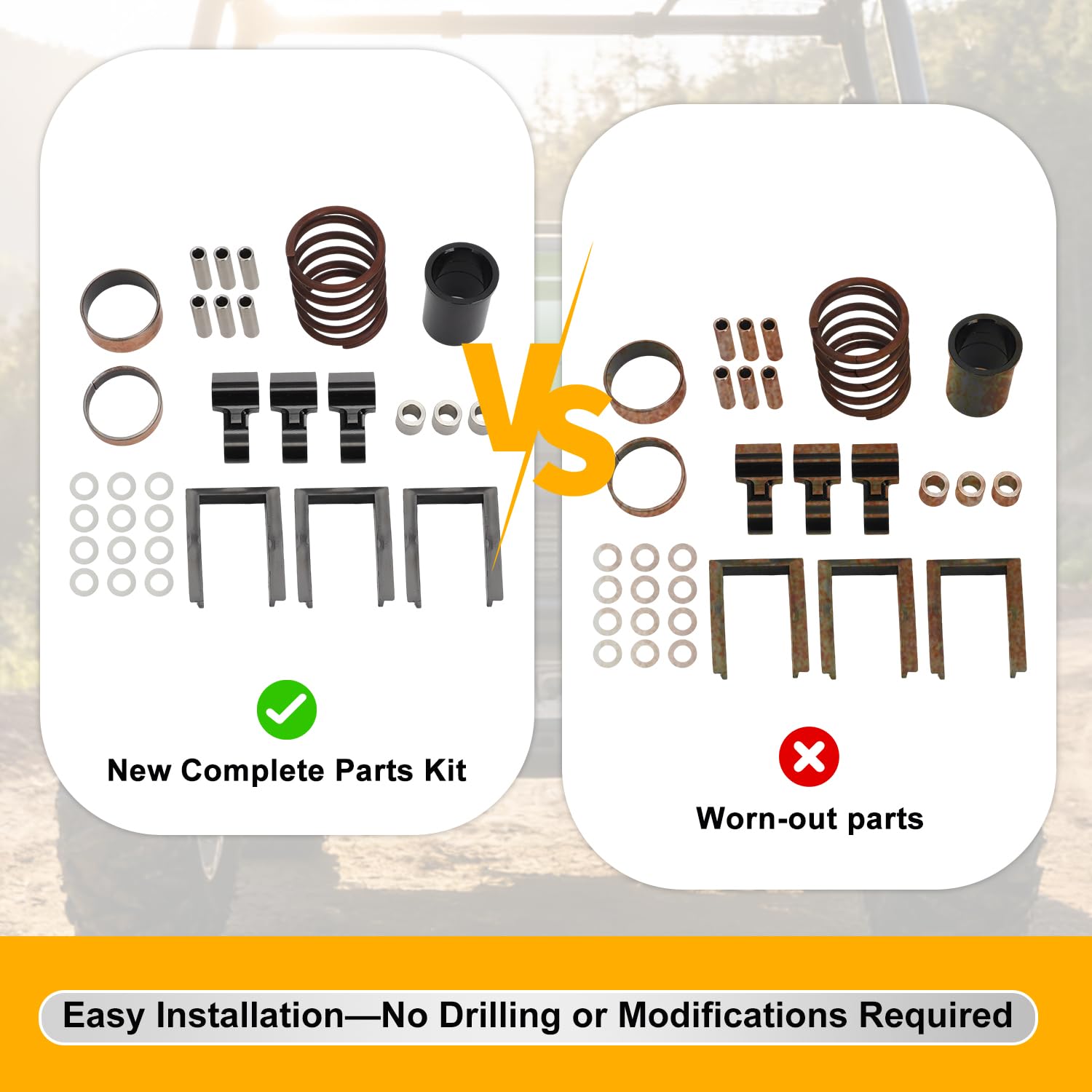 Amazon.com: Complete Drive Clutch Rebuild Kit for Kawasaki 2510